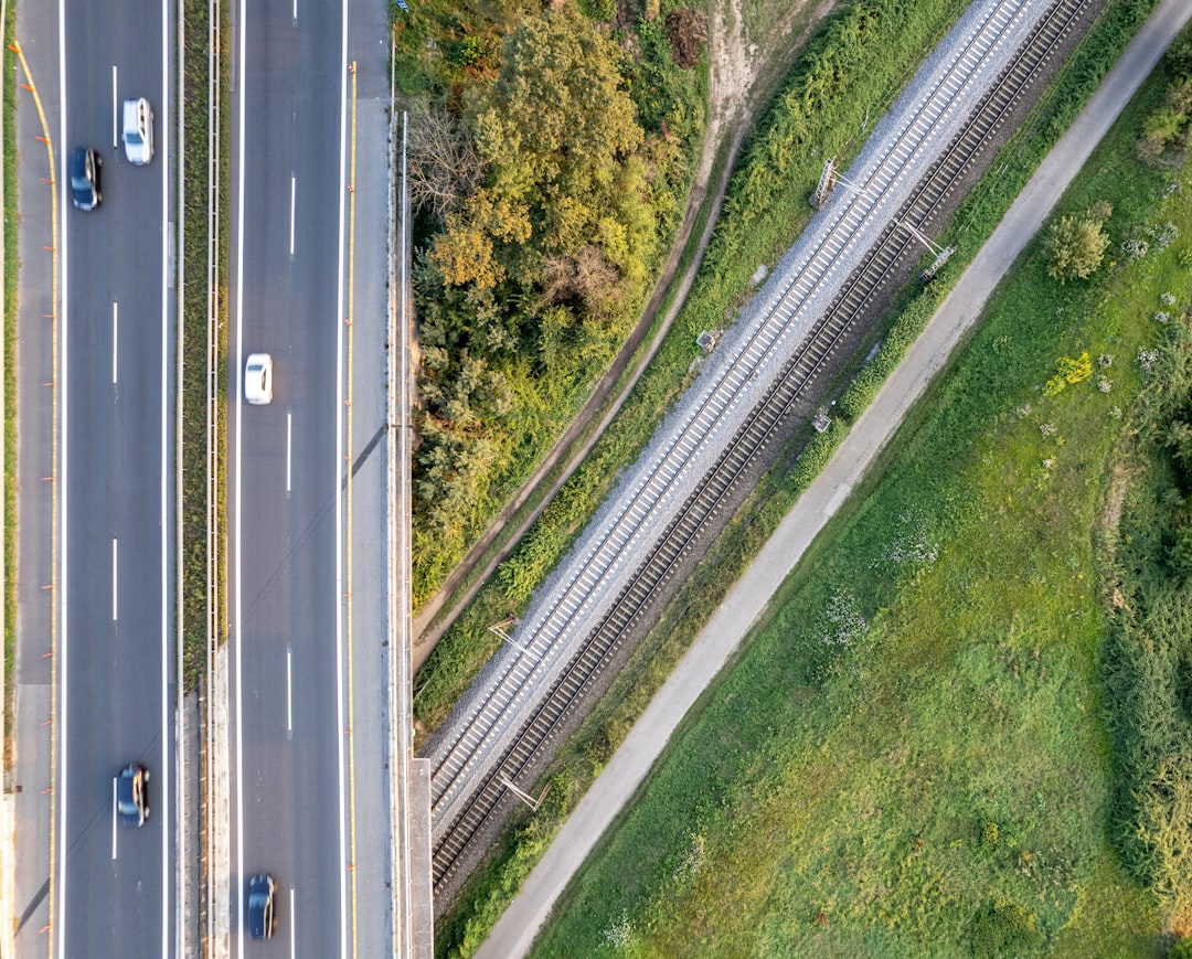 Coastal road in Canada
